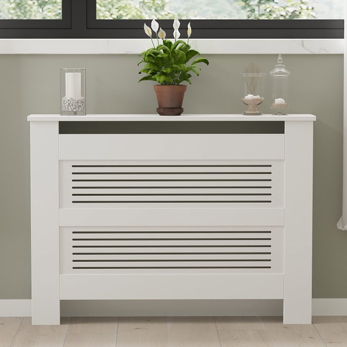 Hanah Home Armario para Radiador Termora Blanco